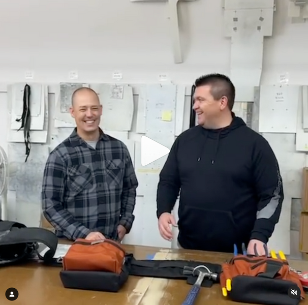 Boulder Bag Tool Belts - @dustylitster to share his history of using Boulder Bag Tool Belts and his review of upcoming design changes to our products. Thank you for all your support !