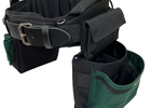 Choice of Buckle: Leather-tipped Metal Buckle, Color: Green