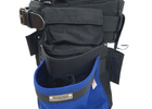 Choice of Buckle: Leather-tipped Metal Buckle, Color: Blue