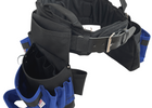 Choice of Buckle: Leather-tipped Metal Buckle, Color: Blue