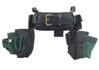 Choice of Buckle: Leather-tipped Metal Buckle, Color: Green