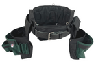 Choice of Buckle: Leather-tipped Metal Buckle, Color: Green