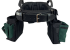 Choice of Buckle: Leather-tipped Metal Buckle, Color: Green