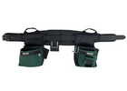 Choice of Buckle: Leather-tipped Metal Buckle, Color: Green