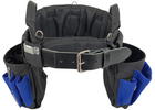 Choice of Buckle: Leather-tipped Metal Buckle, Color: Blue