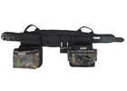 Choice of Buckle: Leather-tipped Metal Buckle, Color: Camo - Backwoods