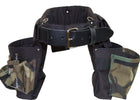 Choice of Buckle: Leather-tipped Metal Buckle, Color: Camo - Woodland Brown (new)
