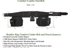 Choice of Buckle: Leather-tipped Metal Buckle, Color: Black