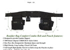 Choice of Buckle: Quick Release Buckle, Color: Black