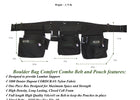 Choice of Buckle: Quick Release Buckle, Color: Black