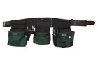 Choice of Buckle: Leather-tipped Metal Buckle, Color: Green